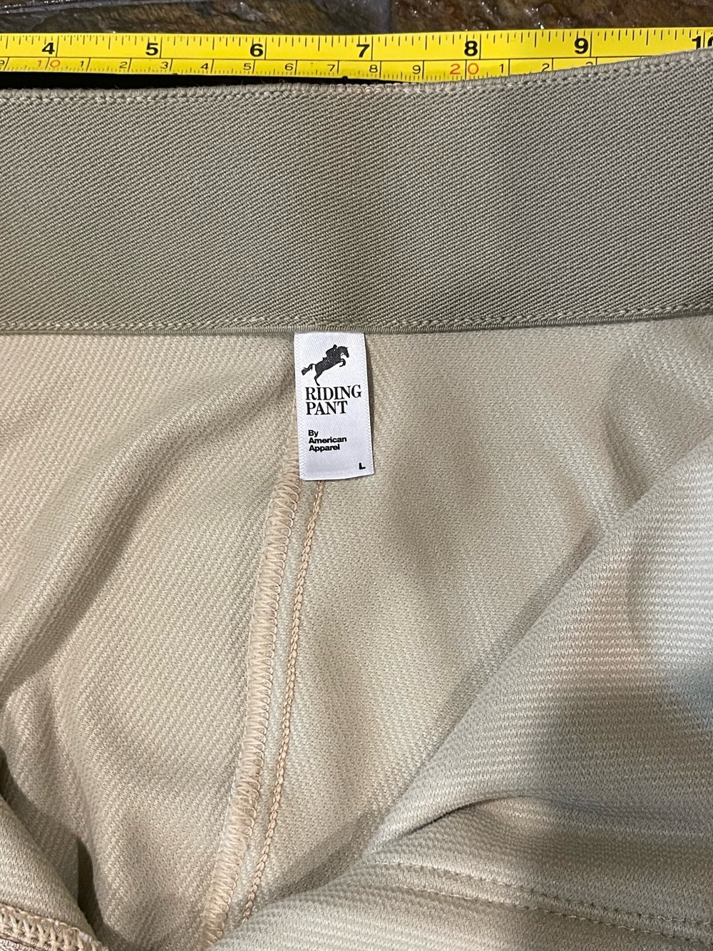 American Apparel Ribbed Riding Pants - Picture 4 of 11